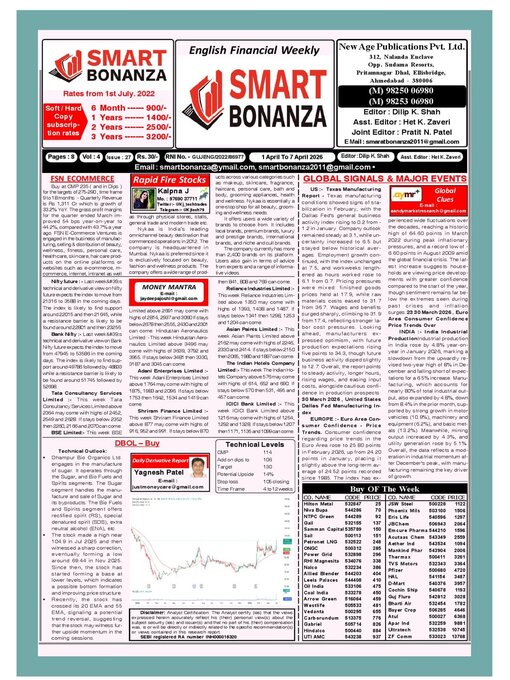 Title details for Smart Bonanza Financial Weekly English by New Age Publications Pvt. Limited - Available